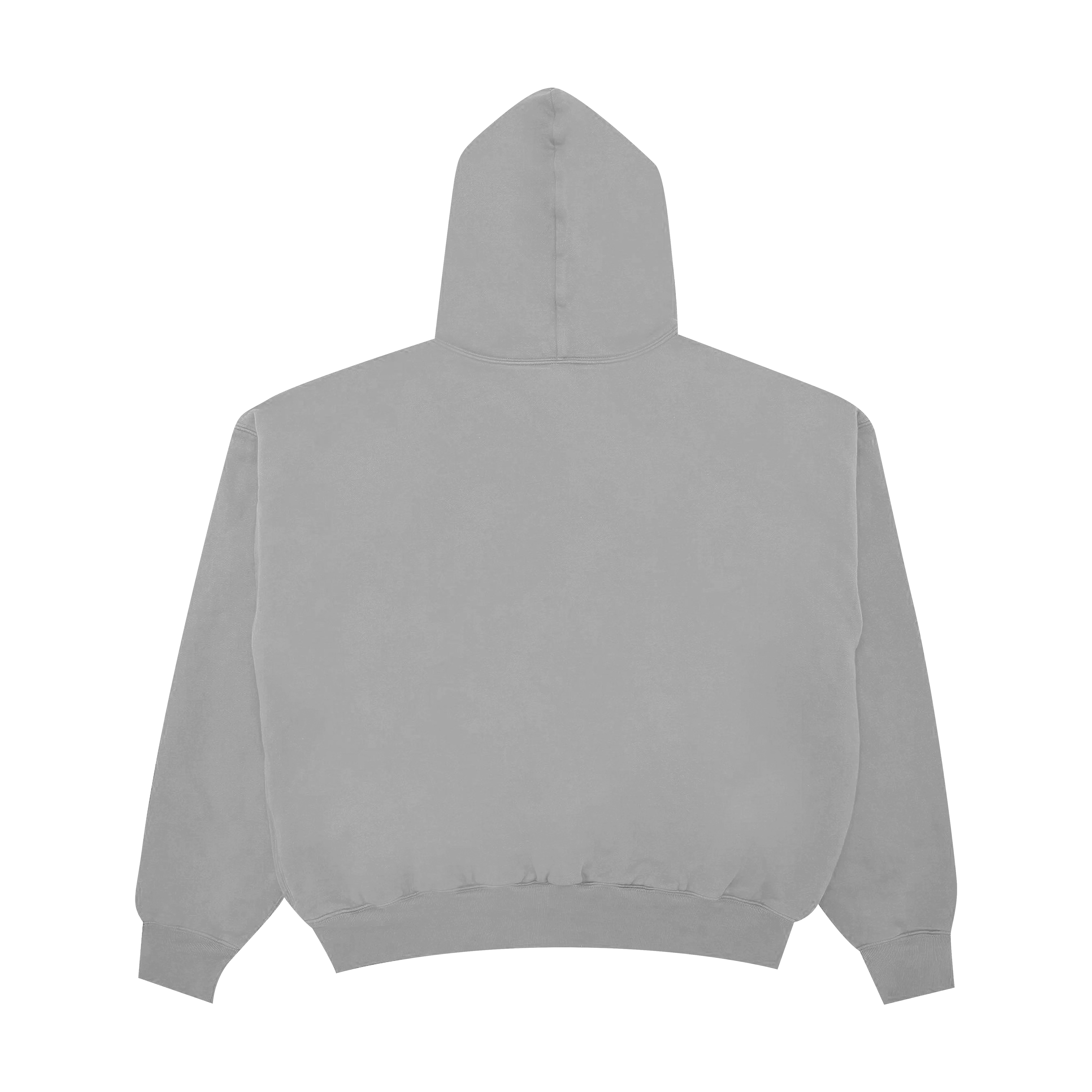 GALAXY HEATHER GREY EMBROIDERED HOODIE