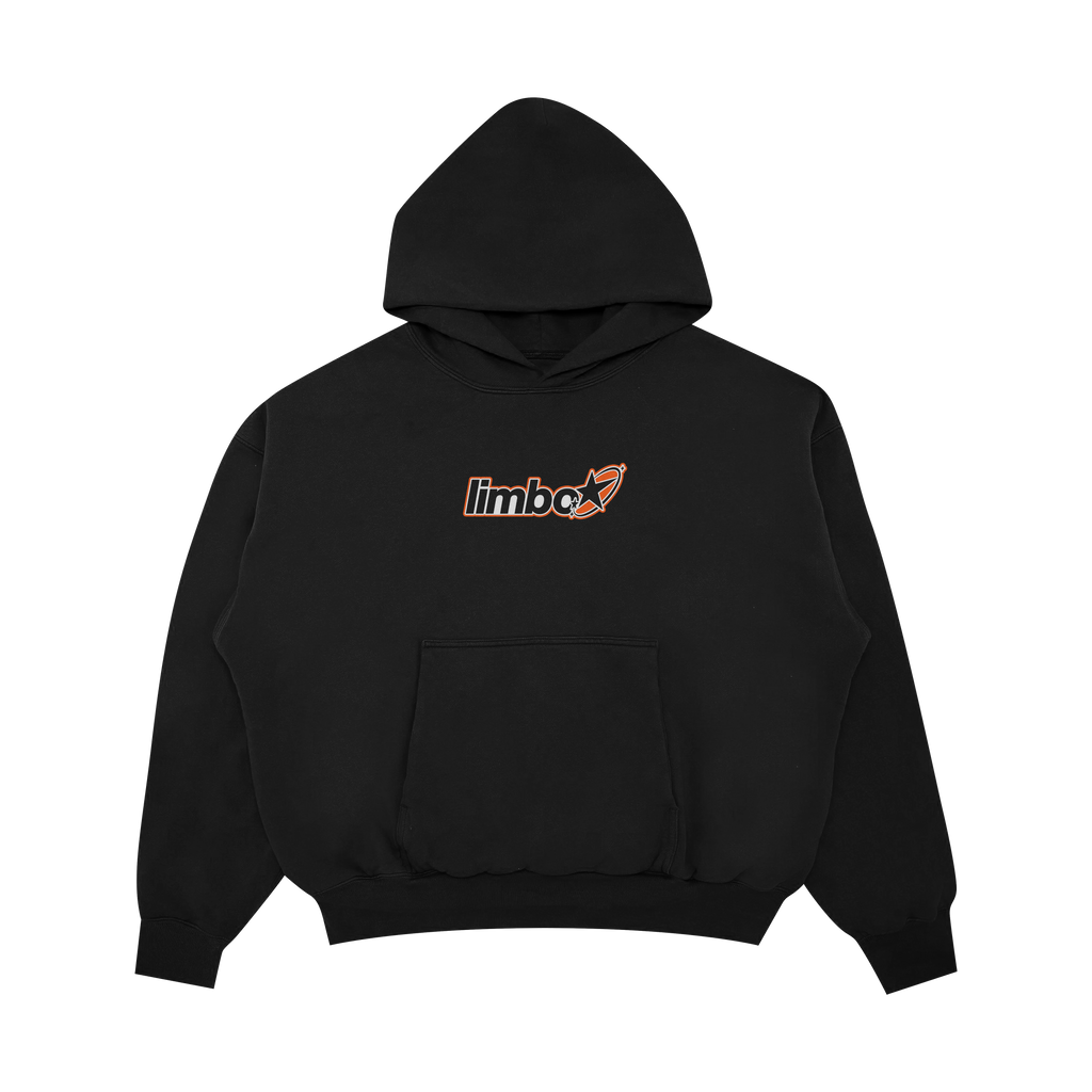 GALAXY BLACK EMBROIDERED HOODIE