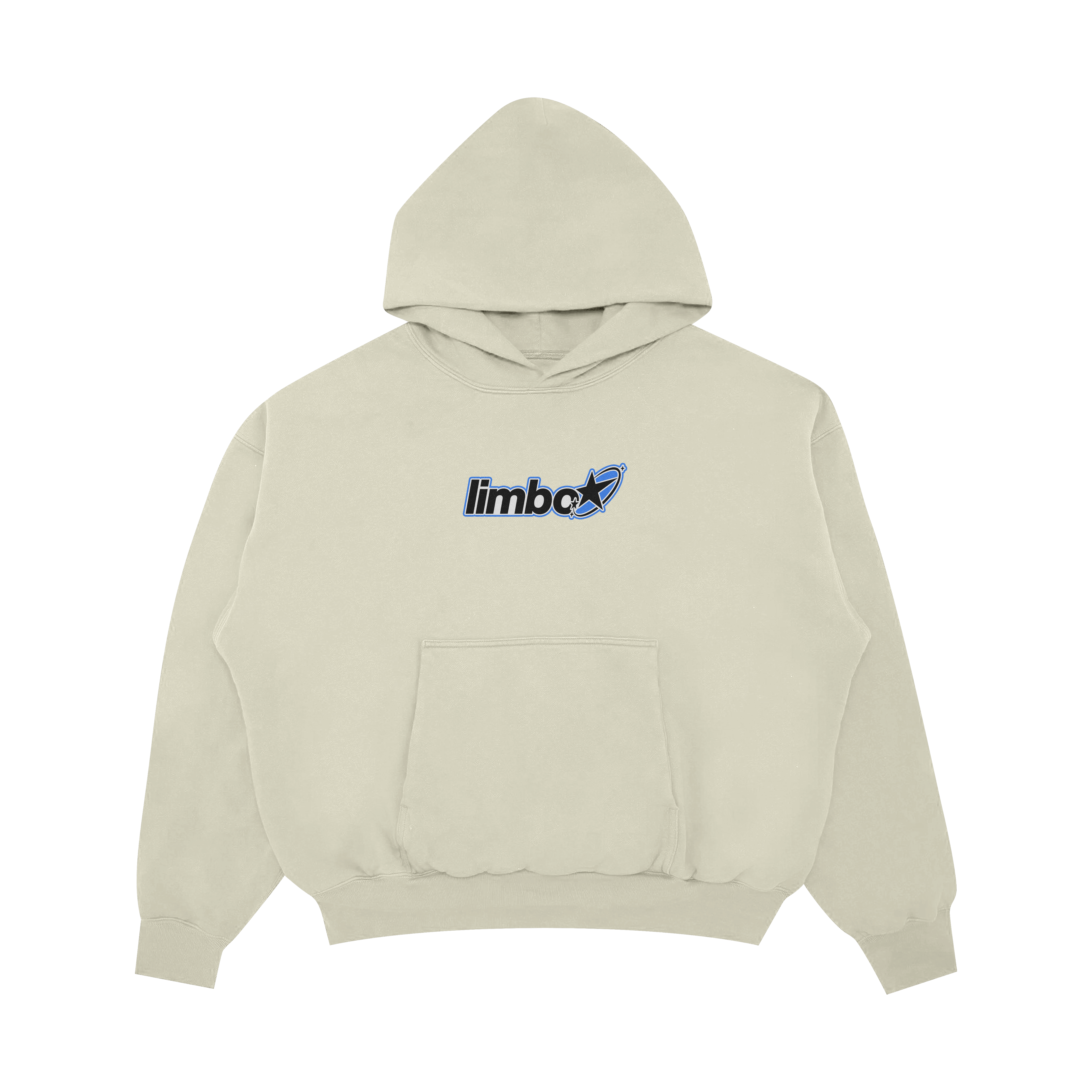 GALAXY CREAM EMBROIDERED HOODIE