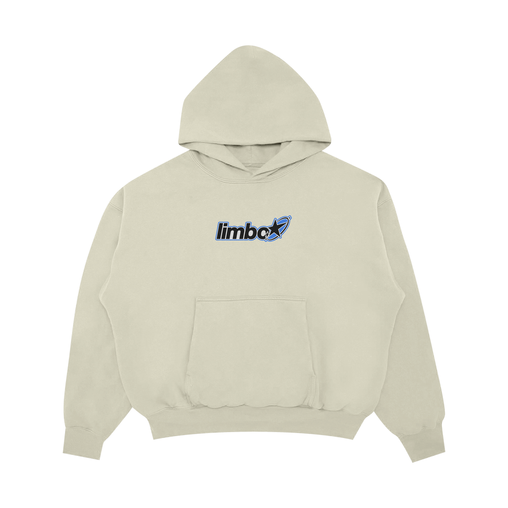 GALAXY CREAM EMBROIDERED HOODIE