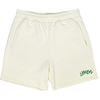 CREAM EMBROIDERED SHORTS