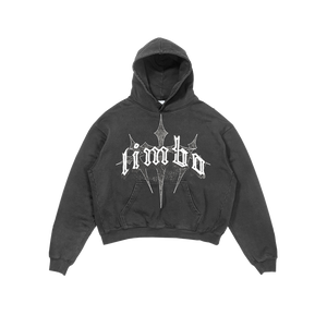 FAITH VINTAGE BLACK HOODIE