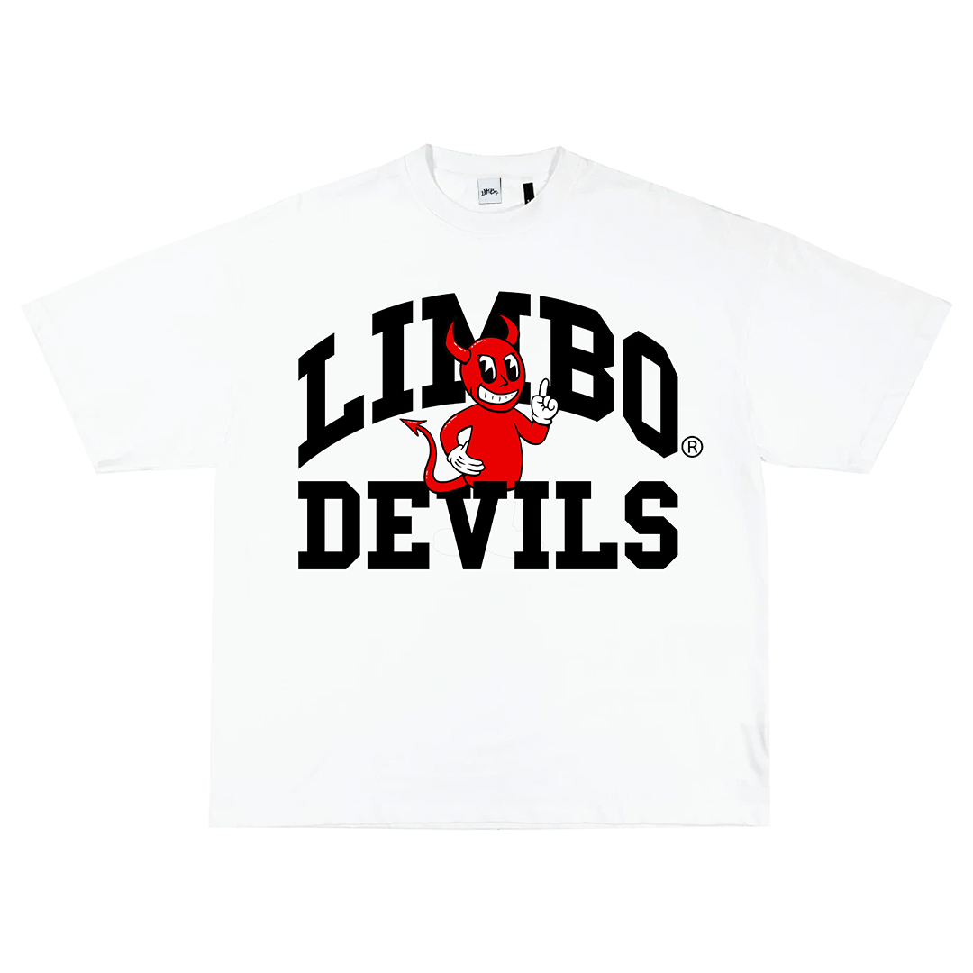 DEVILS WHITE TEE